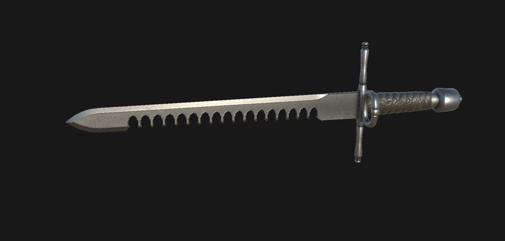 【VRChat想定】ソードブレイカーセット