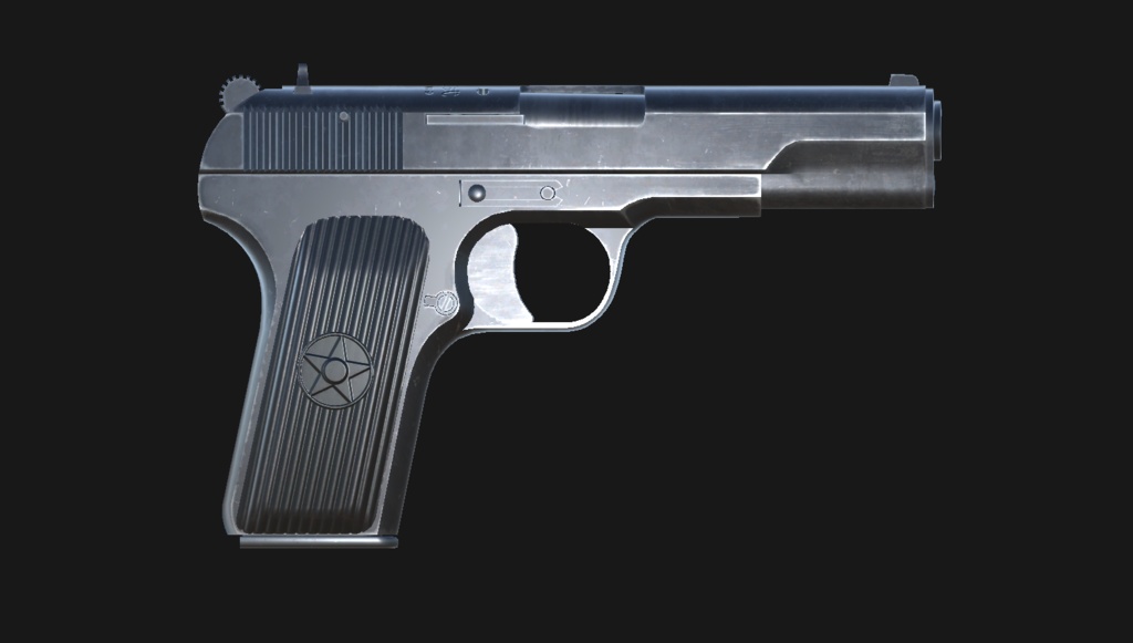 【VRChat想定】五四式自動拳銃