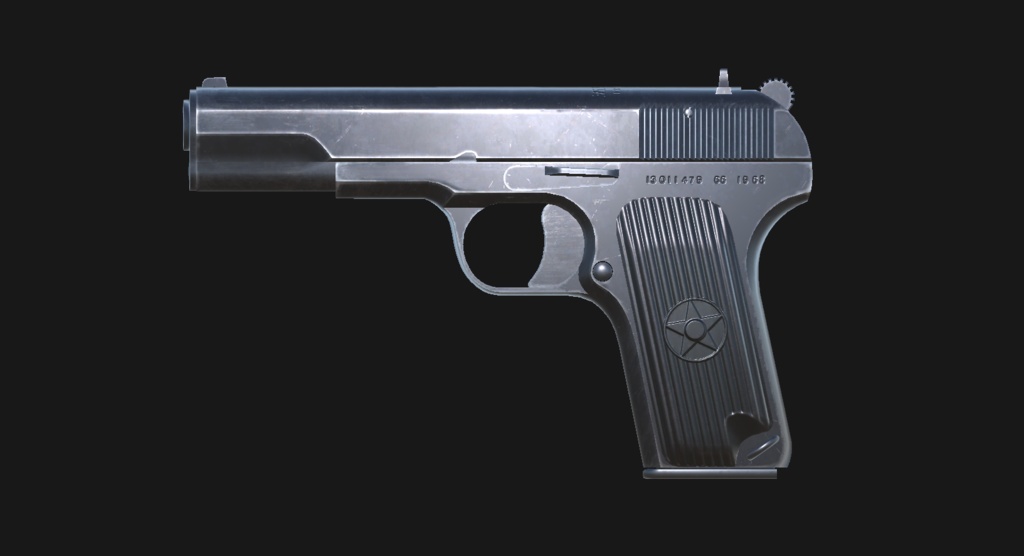 【VRChat想定】五四式自動拳銃