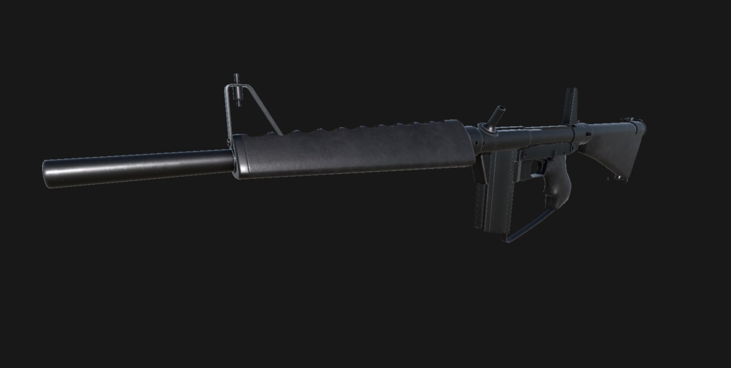 【VRChat想定】Atchisson Assault-12