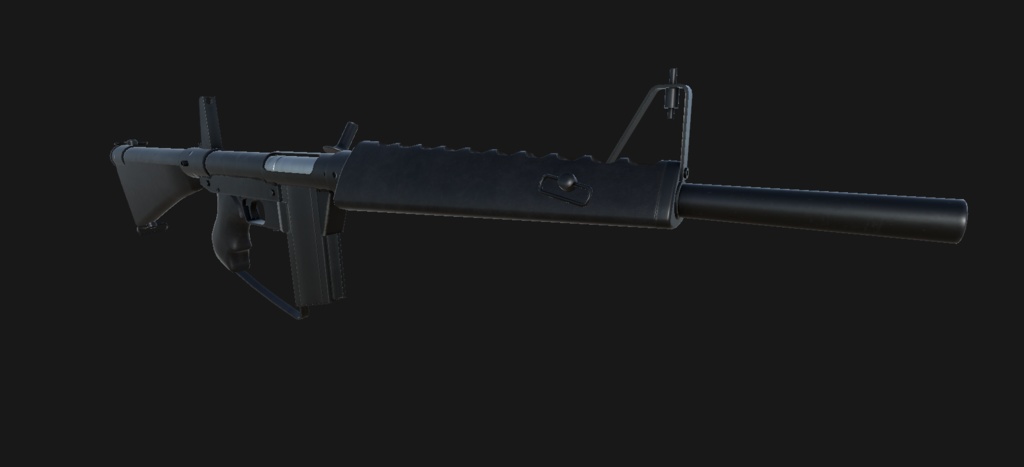 【VRChat想定】Atchisson Assault-12