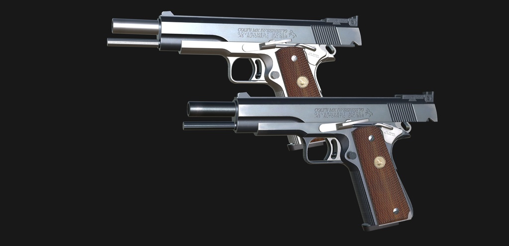 【VRChat想定】HOAG NATIONAL MATCH LONG SLIDE