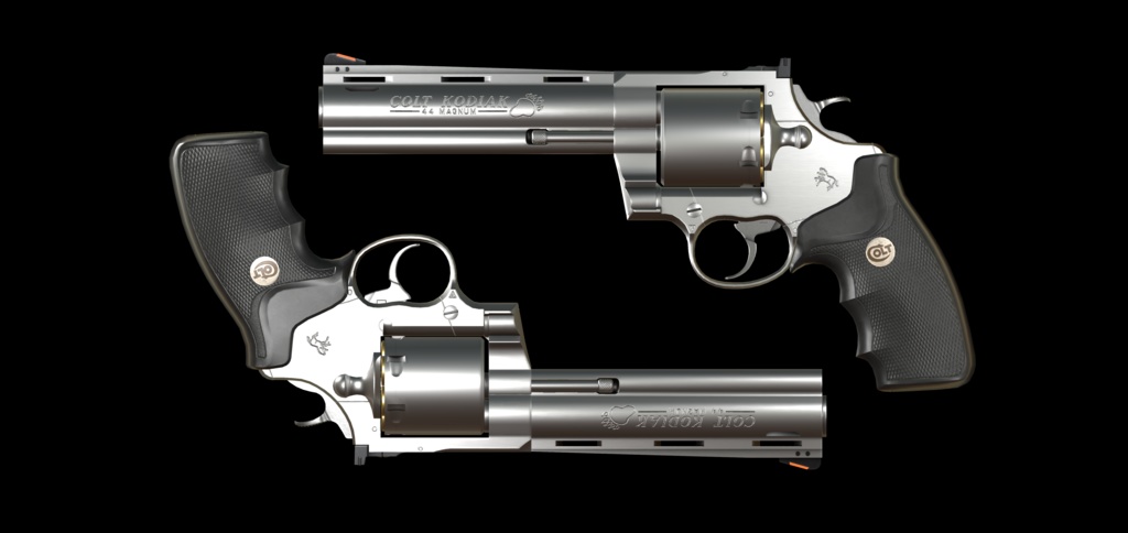 【VRChat想定】Colt Anaconda パック