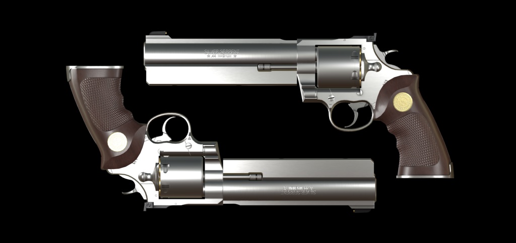 【VRChat想定】Colt Anaconda パック