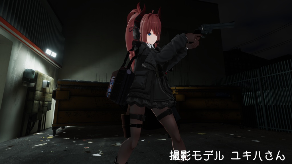 【桔梗ちゃん対応】ウエスタンレッグホルスター