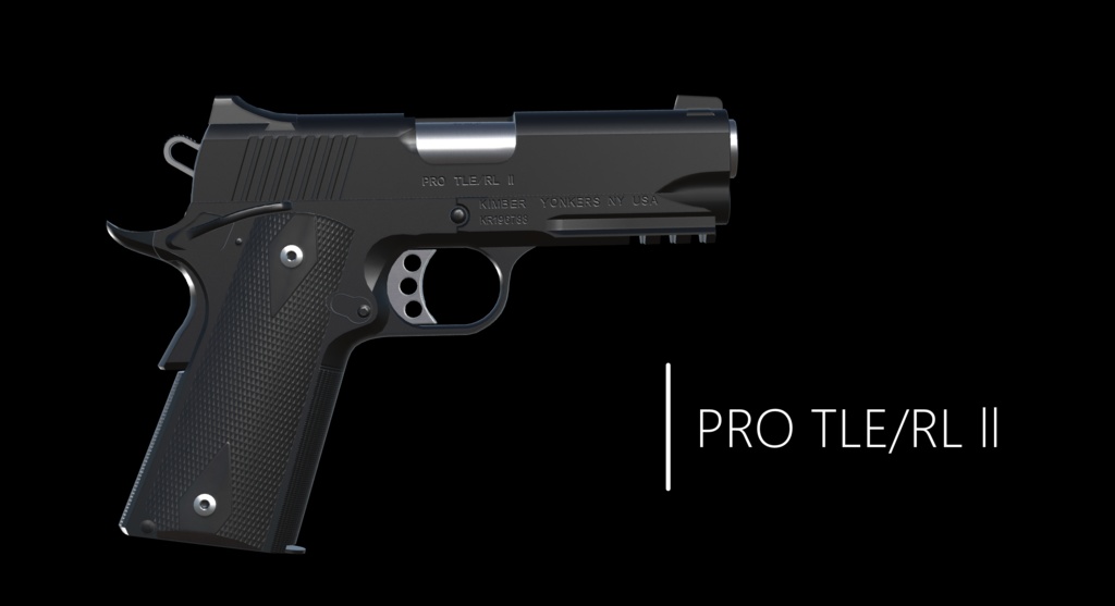 【VRChat想定】Kimber Pro TLE RL II