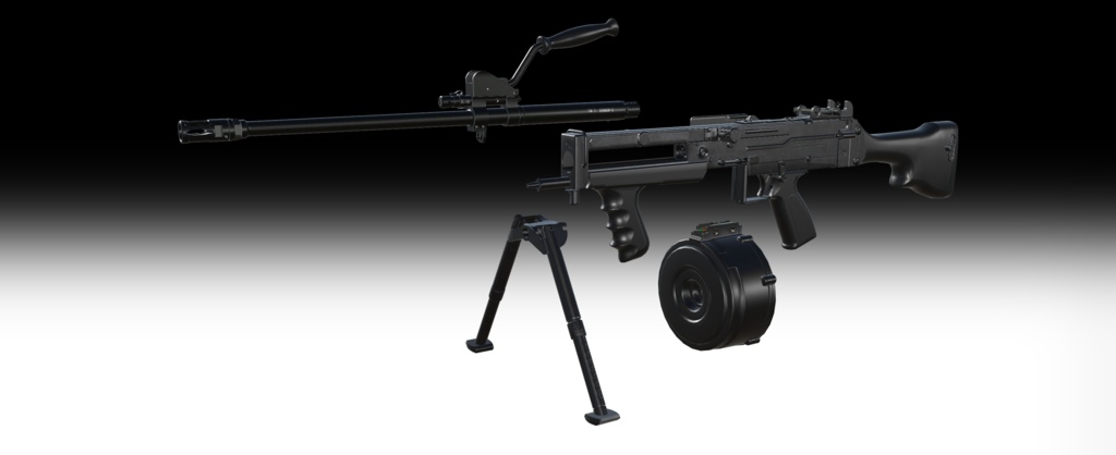 【VRChat想定】ULTIMAX 100