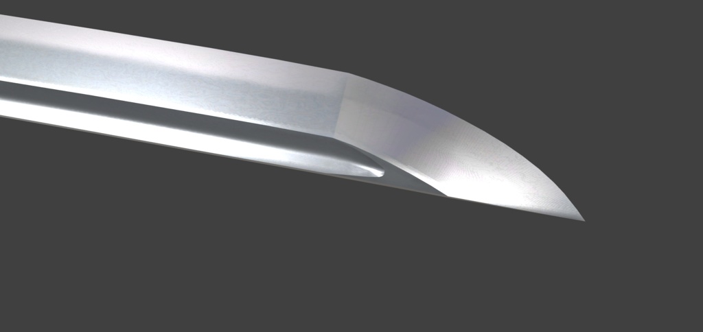 【VRChat想定】サーベル軍刀