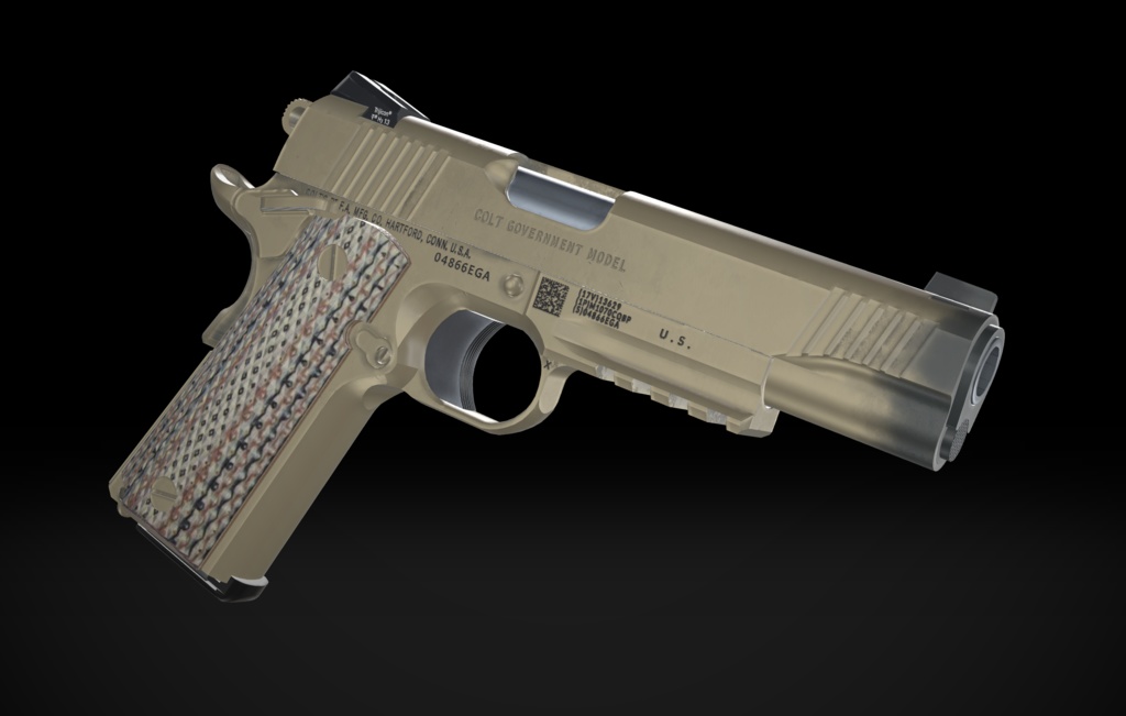 【VRChat想定】Colt M45A1