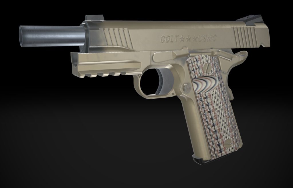 【VRChat想定】Colt M45A1