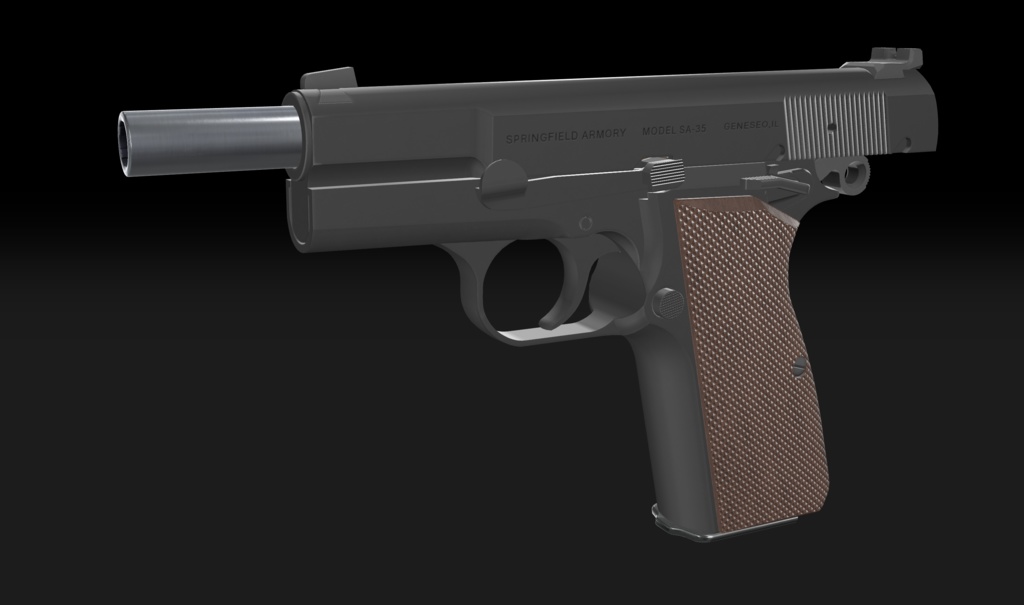 【VRChat想定】Springfield Armory SA-35 Ver.2