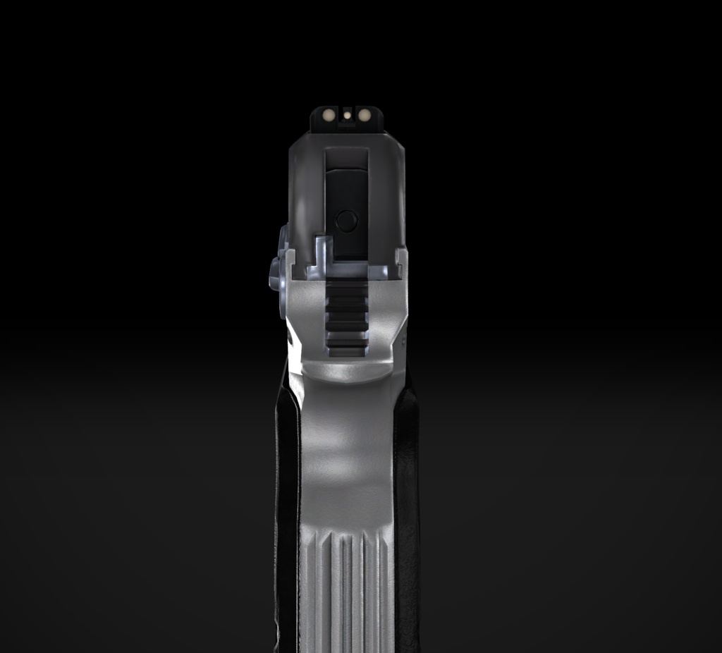 【VRChat想定】Bren Ten 10mm pistol