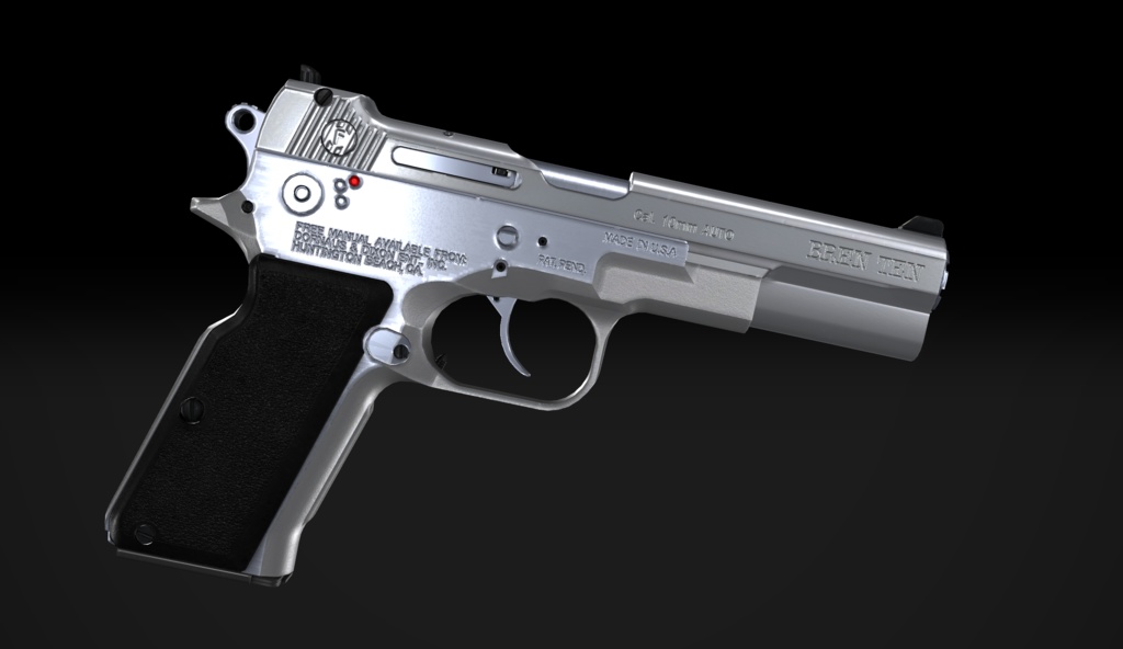 【VRChat想定】Bren Ten 10mm pistol