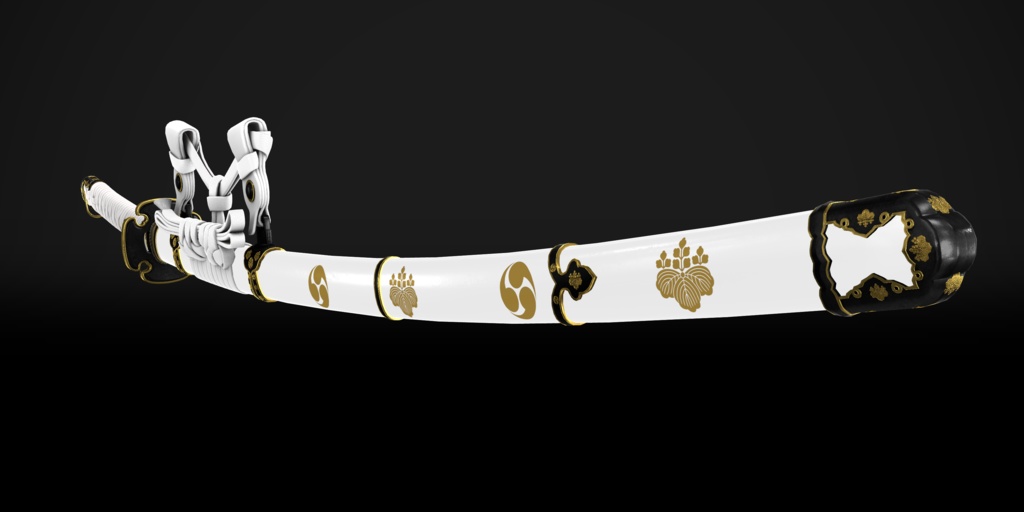 【VRChat想定】平造之太刀