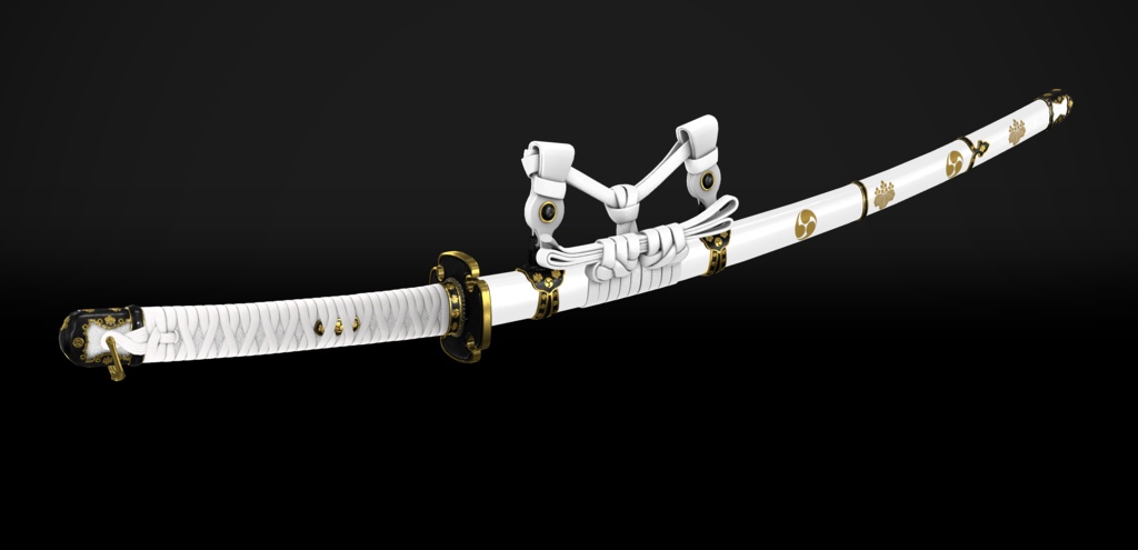 【VRChat想定】平造之太刀