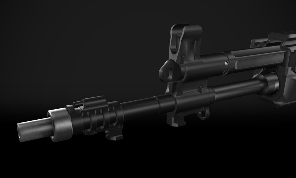 【VRChat想定】AK-12