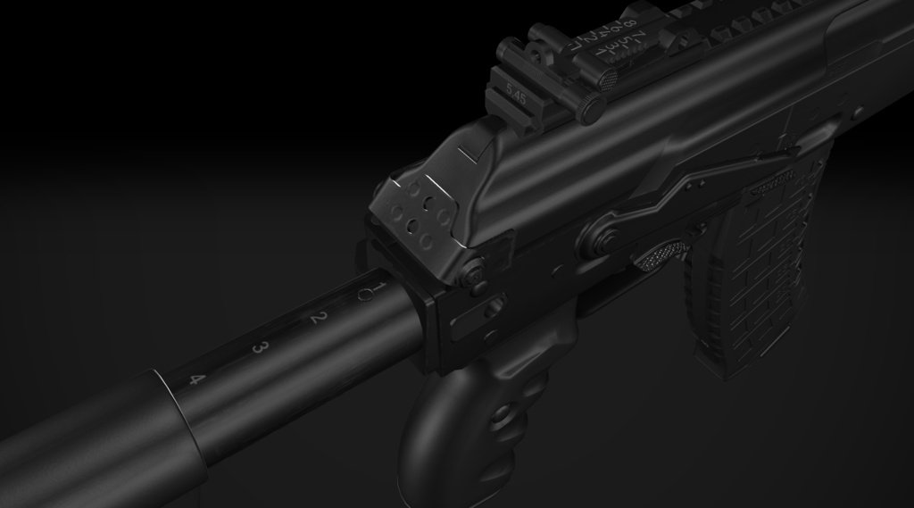 【VRChat想定】AK-12