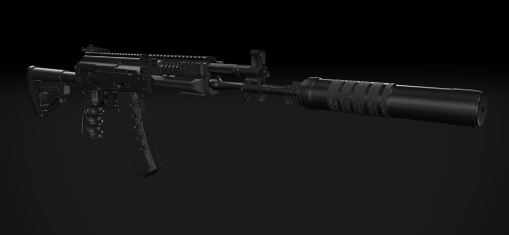 【VRChat想定】AK-12