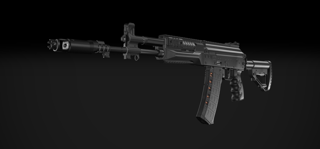 【VRChat想定】AK-12