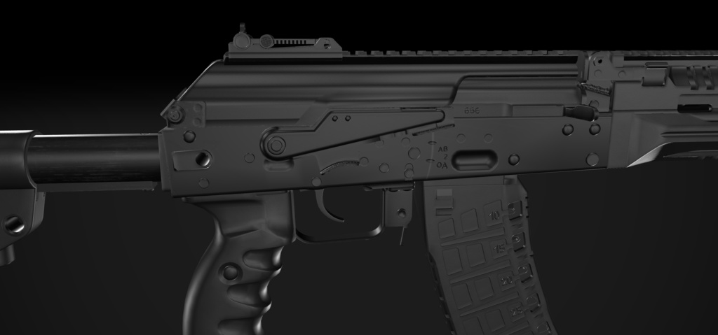 【VRChat想定】AK-12