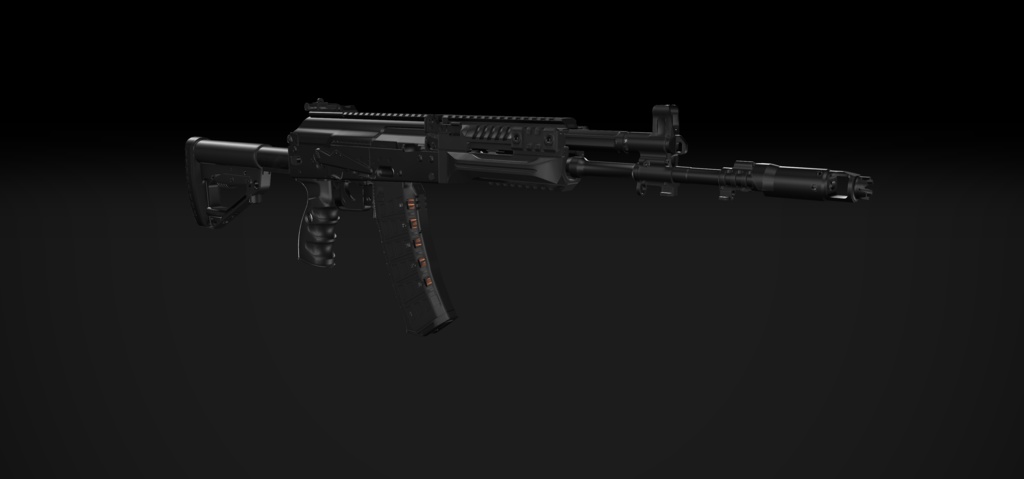 【VRChat想定】AK-12