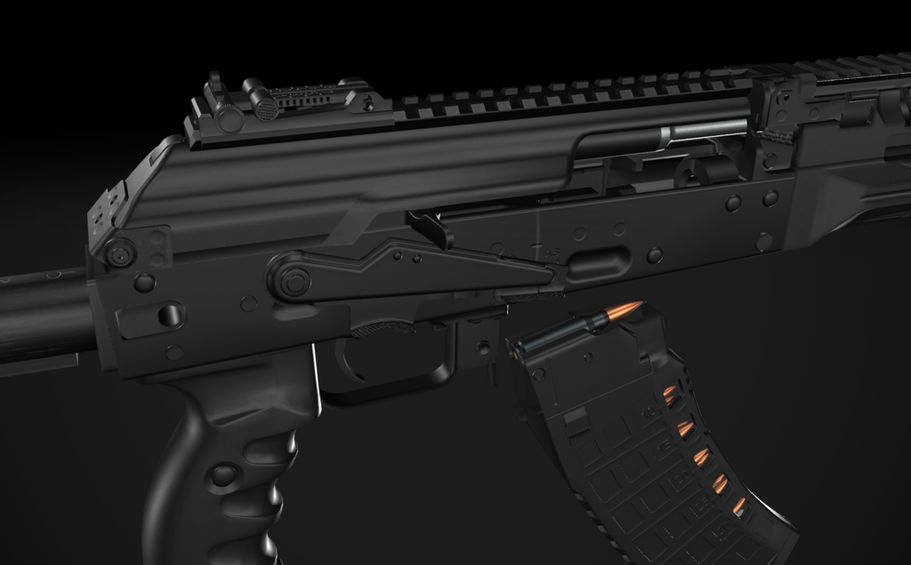 【VRChat想定】AK-12