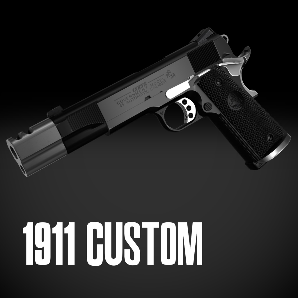 【VRChat想定】1911 Custom