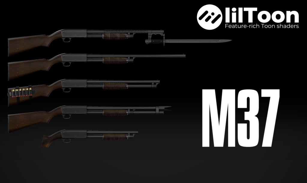 【VRChat想定】M37パック