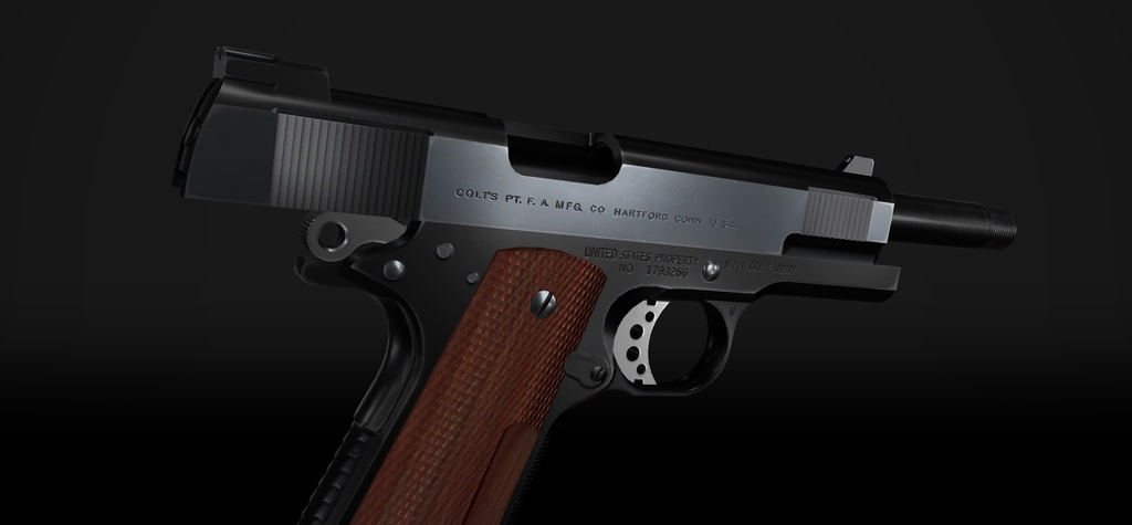 【VRChat想定】Colt M1911A1 SNAKE Δ
