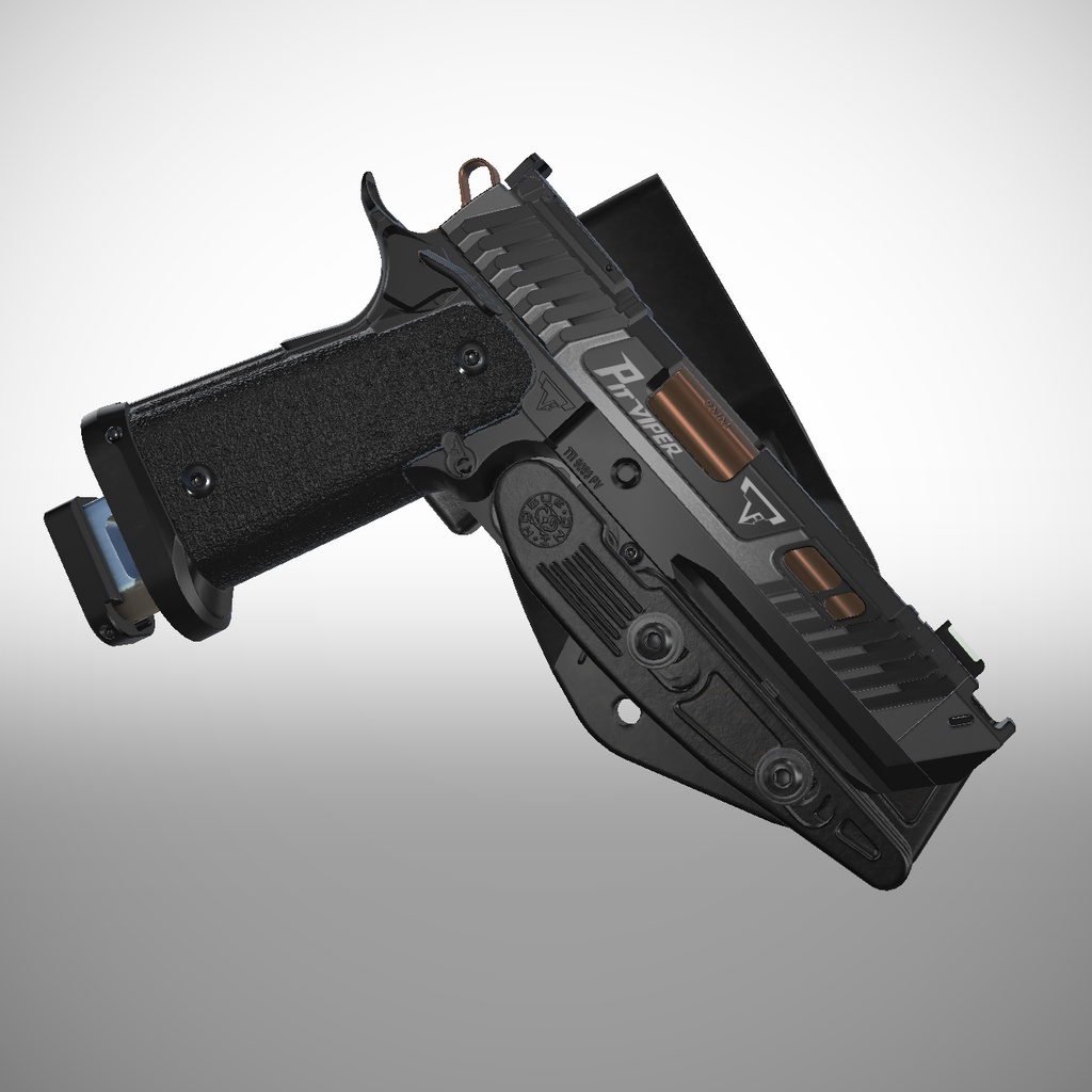 【VRChat想定】PowerSpeed Holster