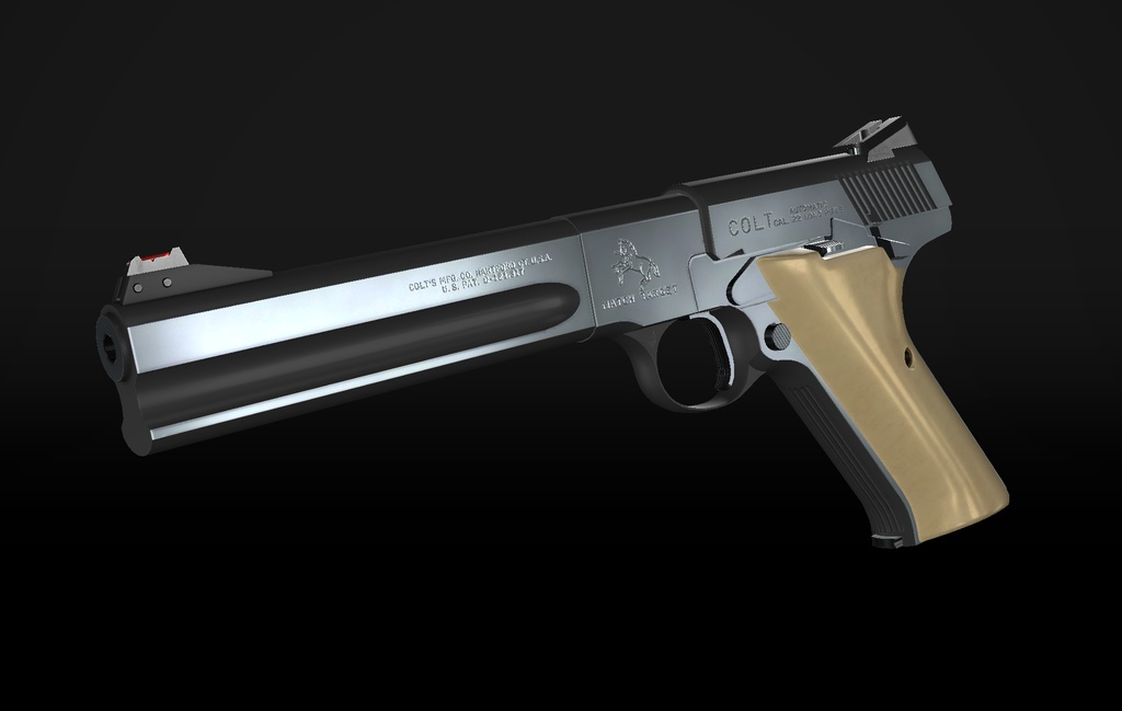 【VRChat想定】Colt Woodsman