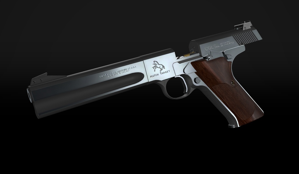 【VRChat想定】Colt Woodsman