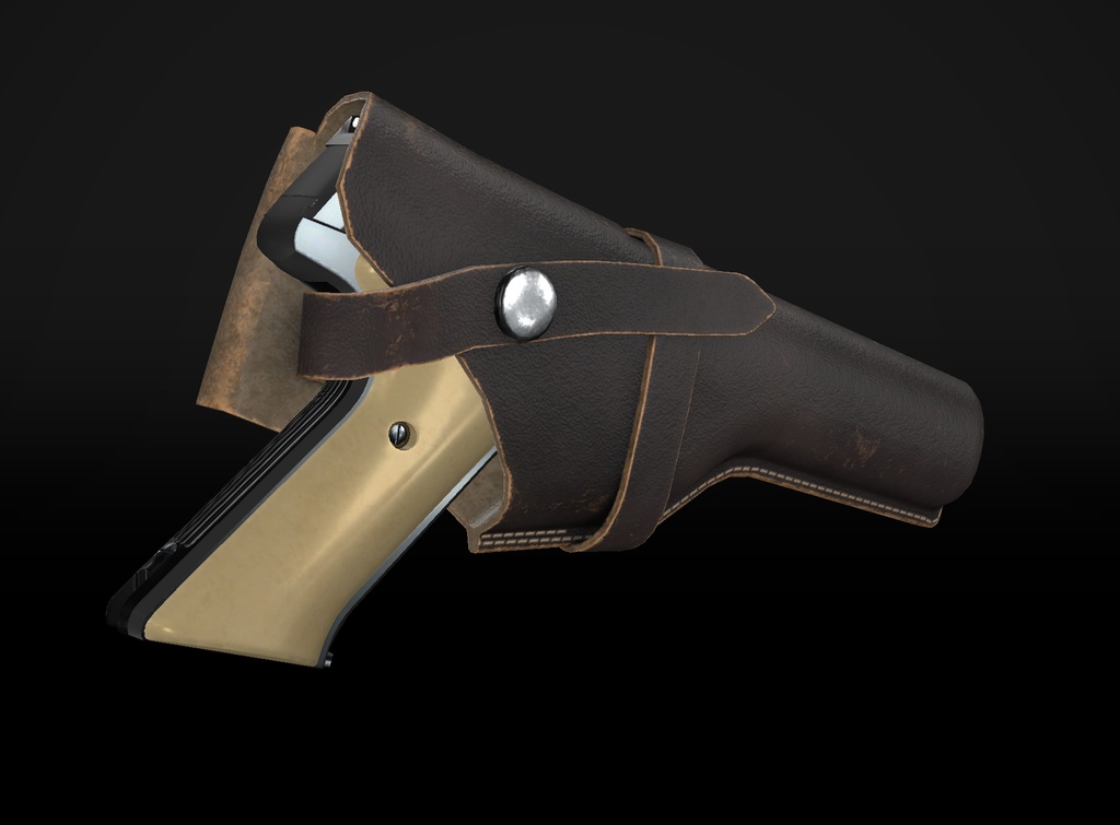 【VRChat想定】Colt Woodsman