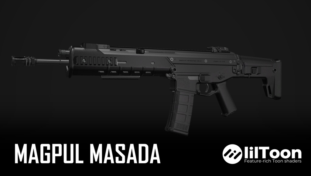 【VRChat想定】Magpul Masada