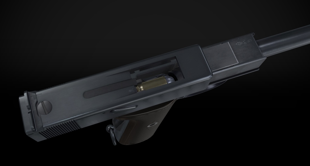 【VRChat想定】Webley Scott 455 AUTO