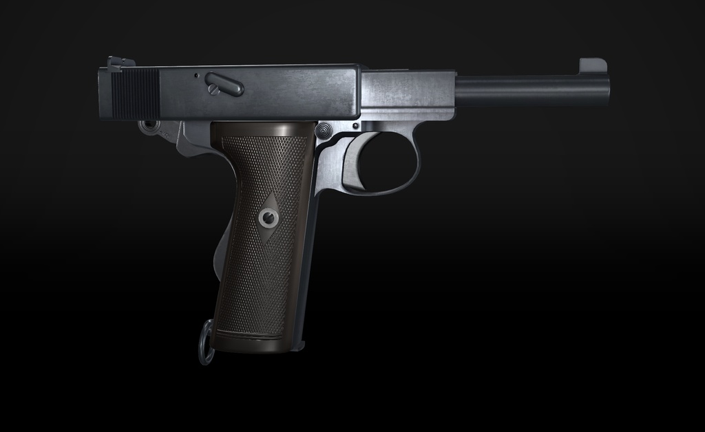 【VRChat想定】Webley Scott 455 AUTO