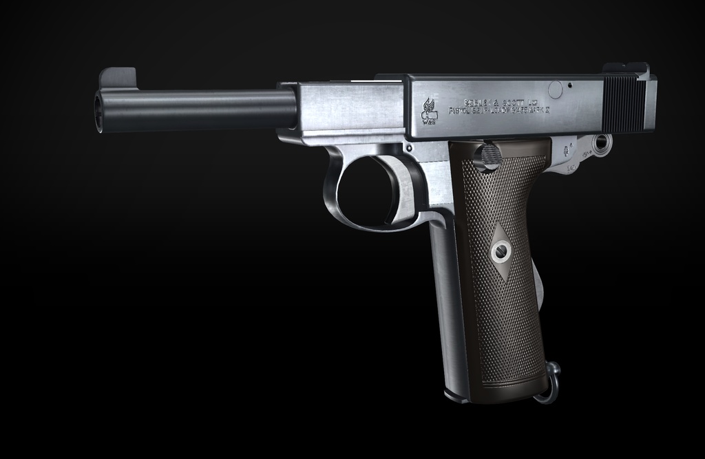 【VRChat想定】Webley Scott 455 AUTO