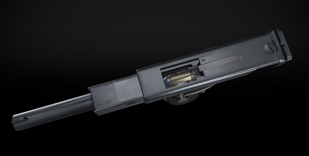 【VRChat想定】Webley Scott 455 AUTO