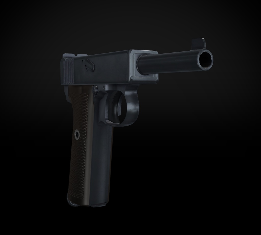 【VRChat想定】Webley Scott 455 AUTO