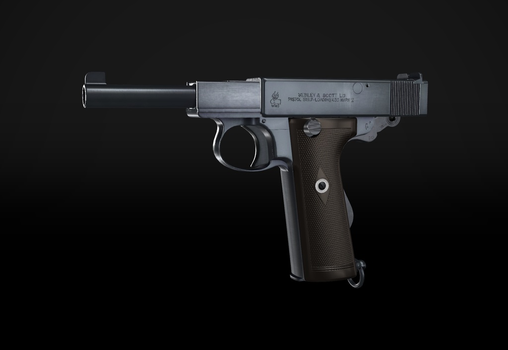 【VRChat想定】Webley Scott 455 AUTO