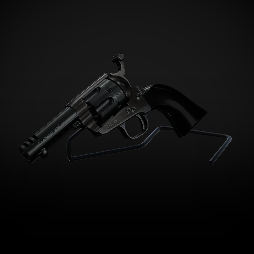 【VRChat想定】ガンスタンド