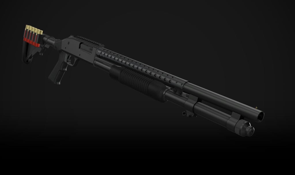 【VRChat想定】Mossberg M590A1 Tactical