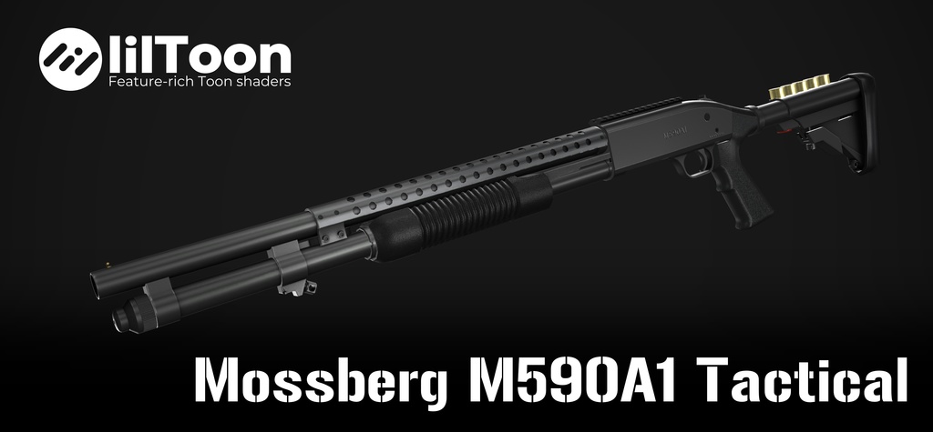 【VRChat想定】Mossberg M590A1 Tactical