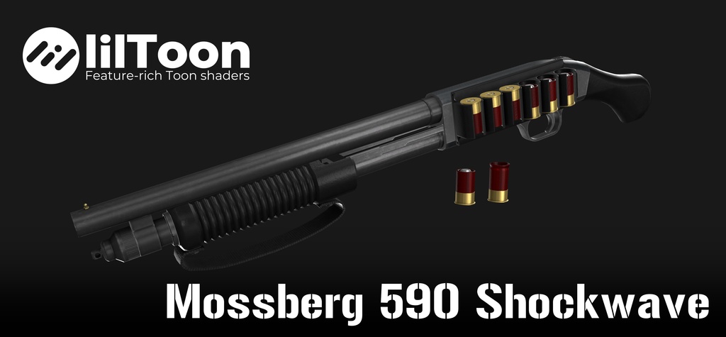 【VRChat想定】Mossberg 590 Shockwave
