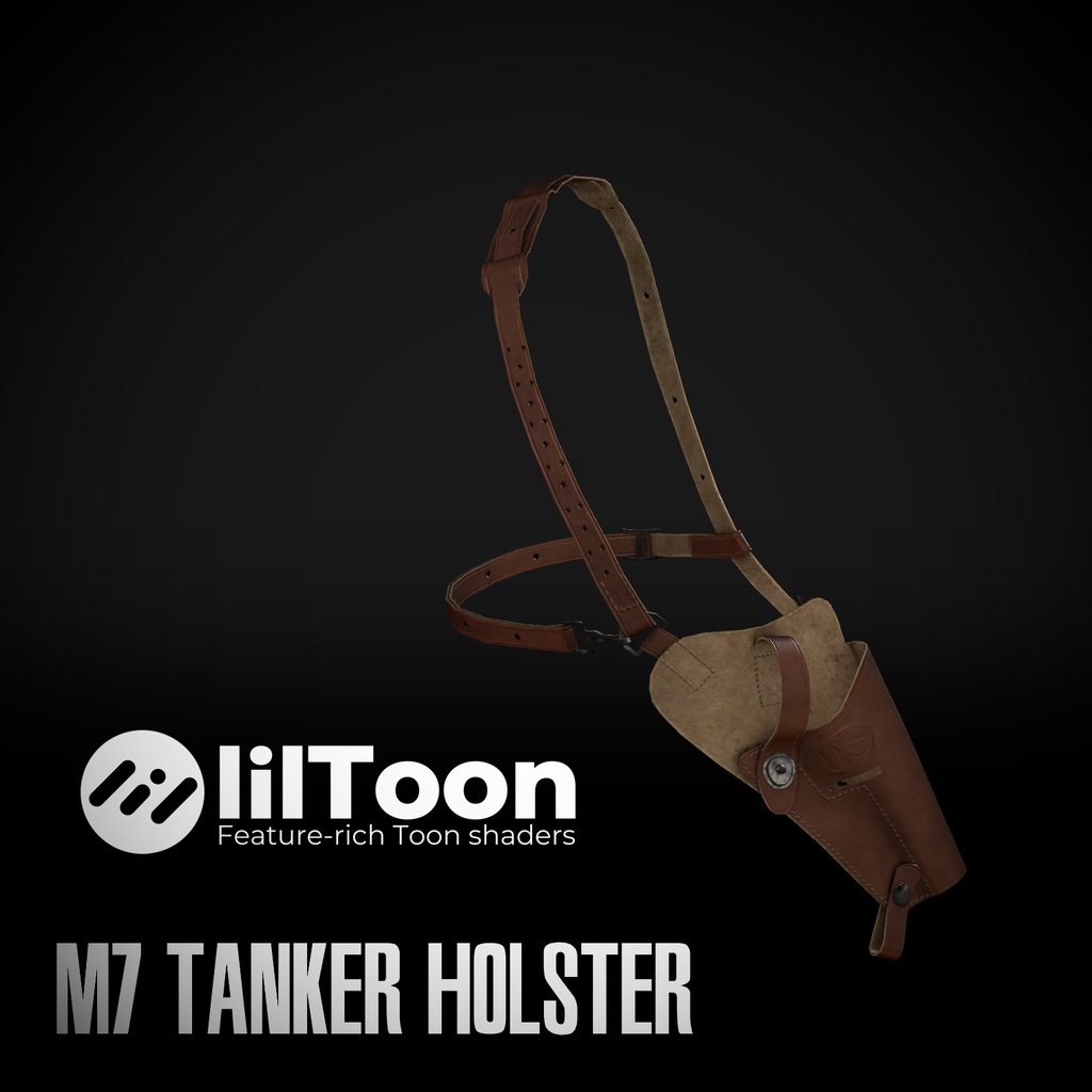 【VRChat想定】M7 Tanker Holster