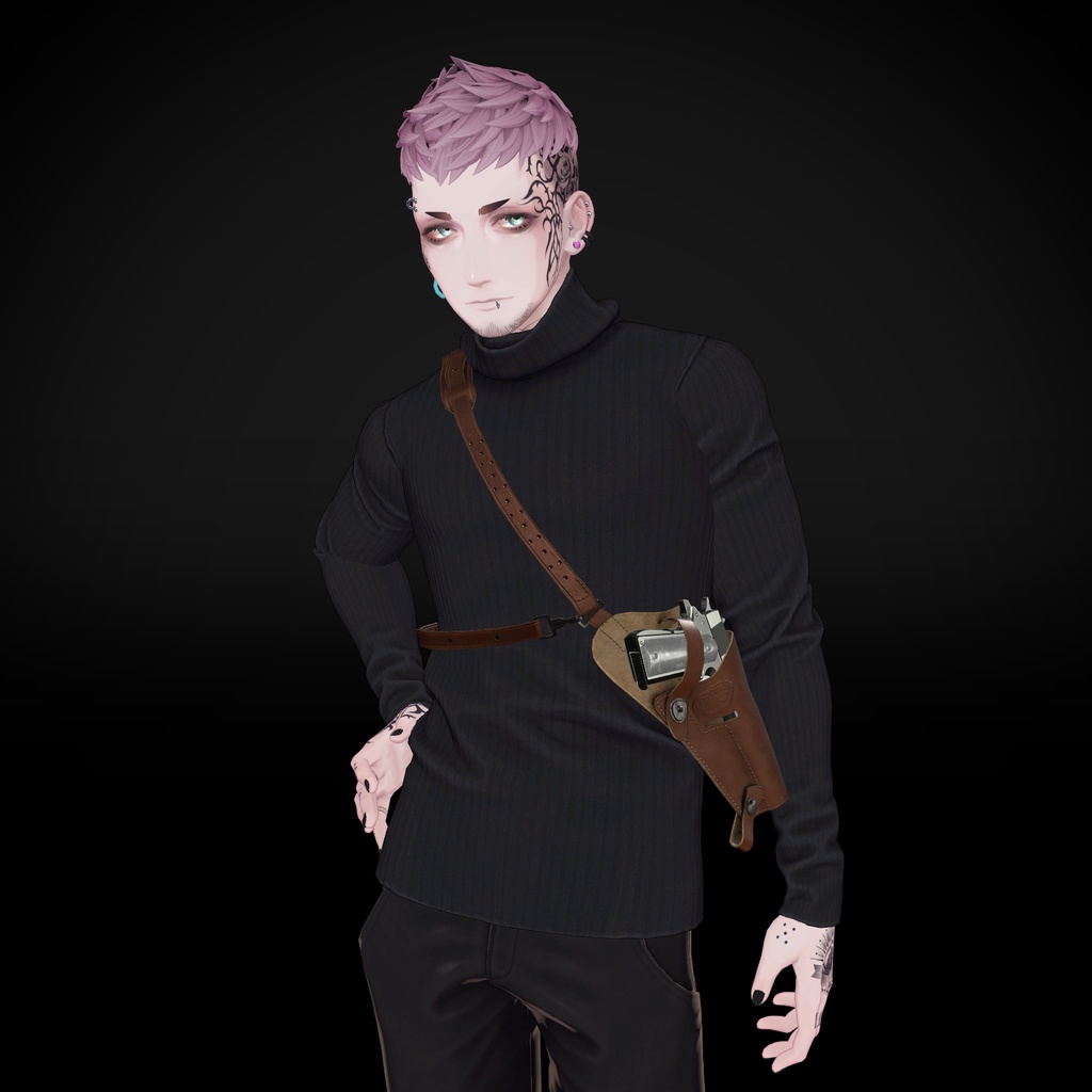 【VRChat想定】M7 Tanker Holster