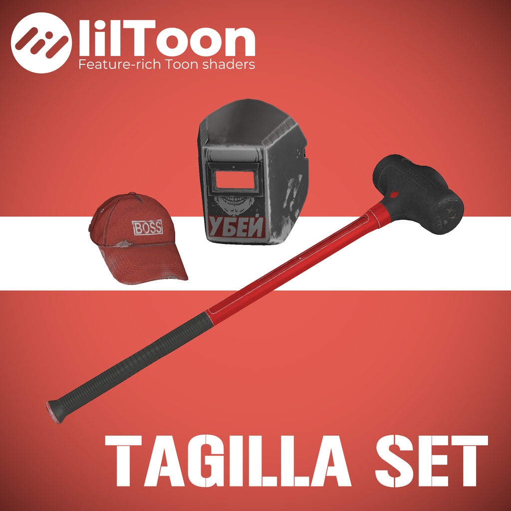 【VRChat想定】工場長セット