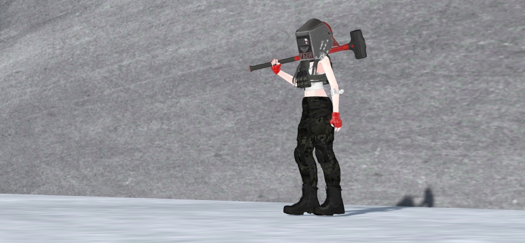 【VRChat想定】工場長セット