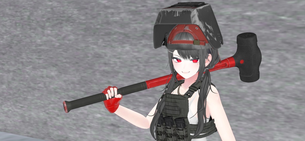 【VRChat想定】工場長セット