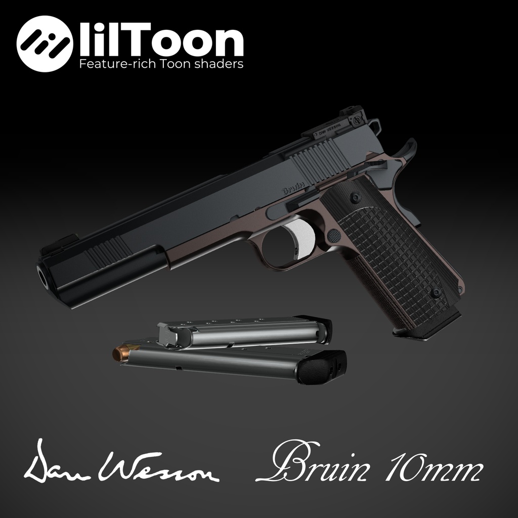 【VRChat想定】Dan Wesson Bruin